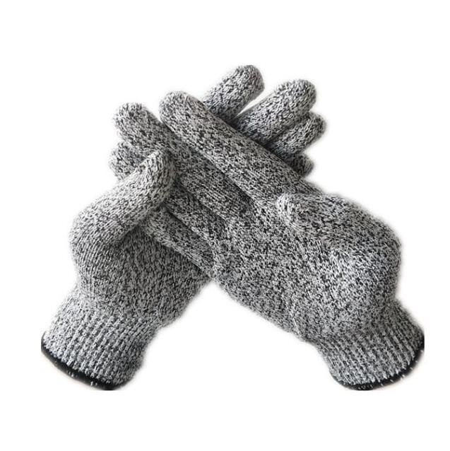 HPPE Cut Resistant Nitrile Coating Hand Gloves Anti-slip for Kitchen Mittens Level 5 Anti-cutting Safety Gloves for Work