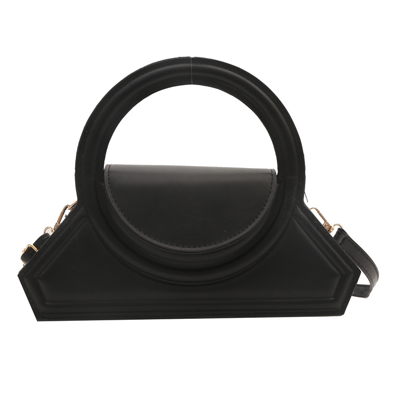 Fashion handbag new foreign style solid color single shoulder crossbody bag foreign style small square bag female