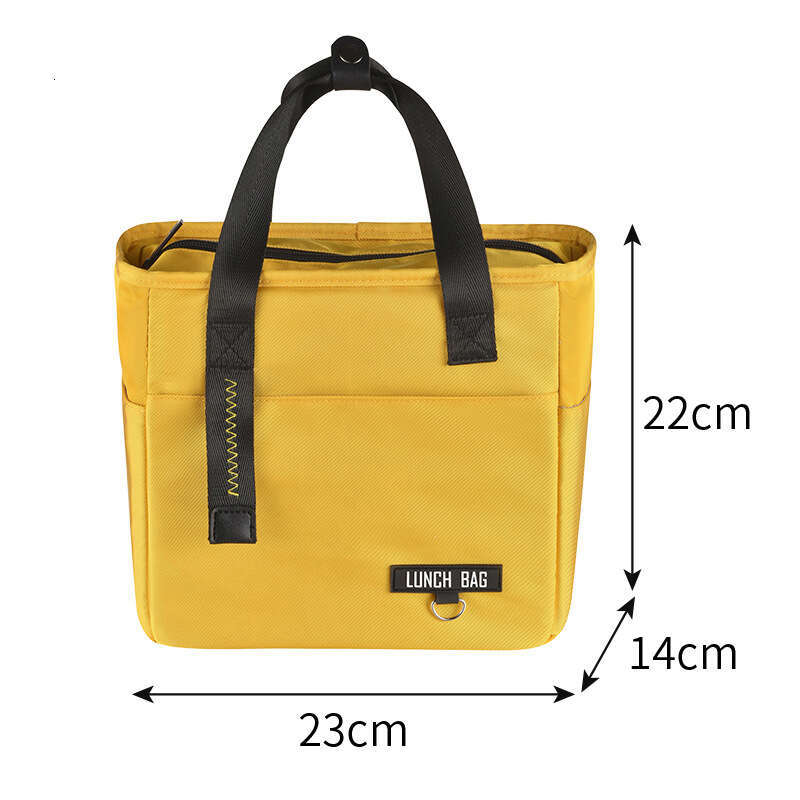 Beilian PEVA large capacity for office workers, insulated ice pack, high aesthetic value, waterproof bento bag, portable lunch box bag
