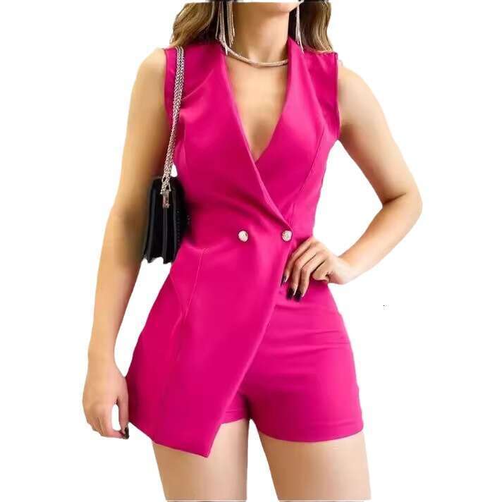 Dresses for Woman Elegant Summer Dresses June Robe Bodysuit Summer Womens Spring and Summer New Slim Fit Sleeveless Fashionable Professional Office Ju
