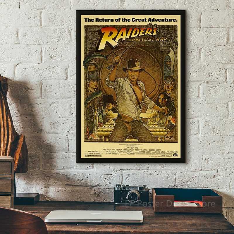 Old Movies Poster Prints Posters Vintage Movie Home Room Club Cinema Wall Decoration Nostalgic Art Picture Film Retro PaintingC250326