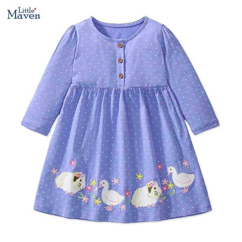 2018 Autumn Childrens Clothing Cotton Long Sleeve Embroidered Animal Clothing W250326
