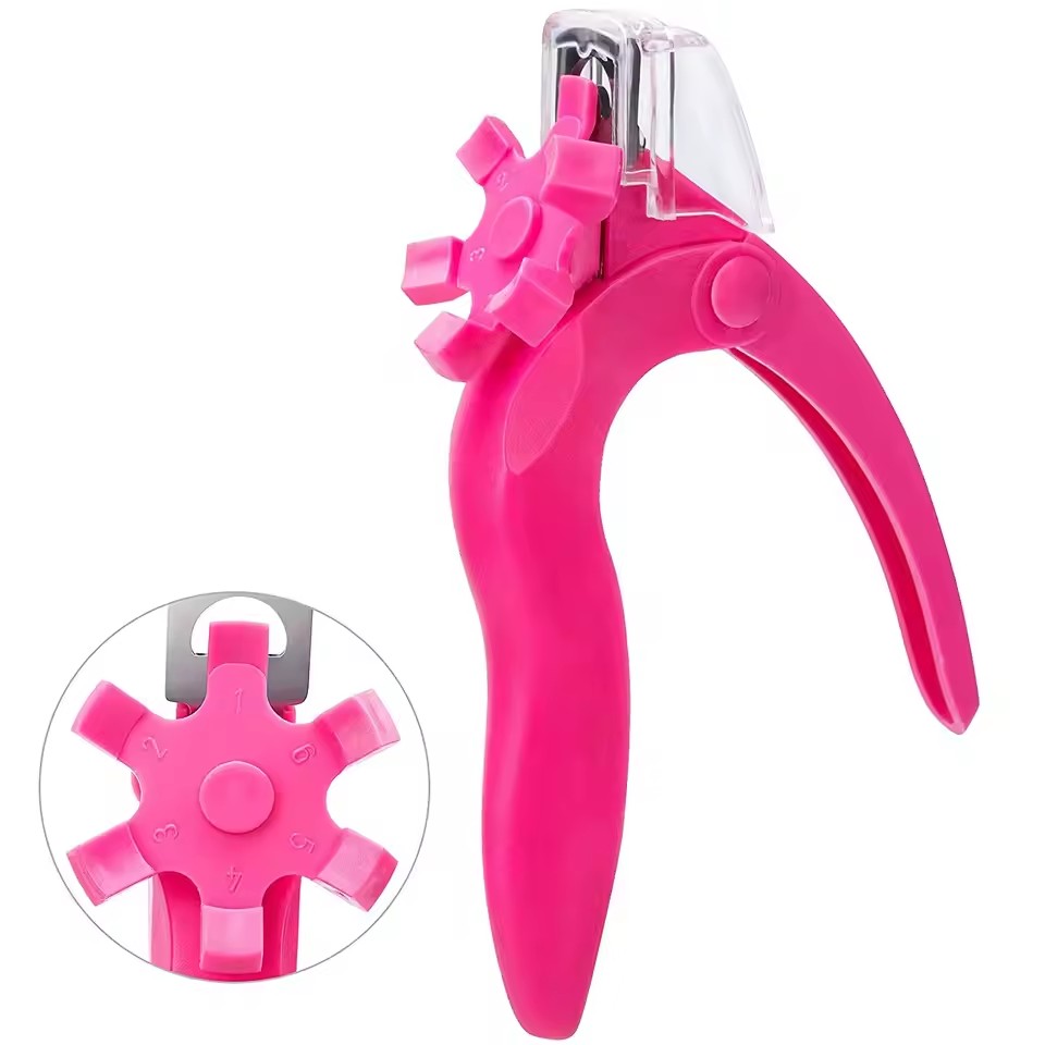 Professional U-shaped Nail Clipper Nail Art Clipper False Tips Trimmer Edge Cutters Colorful Toenail Scissors Manicure Tool