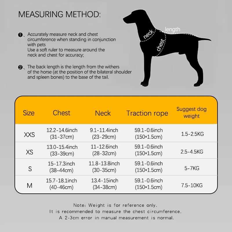HP386 pet cat and dog printed vest style wiring harness 360 suitable for pet body size 1.5-meter dog leash. X250326