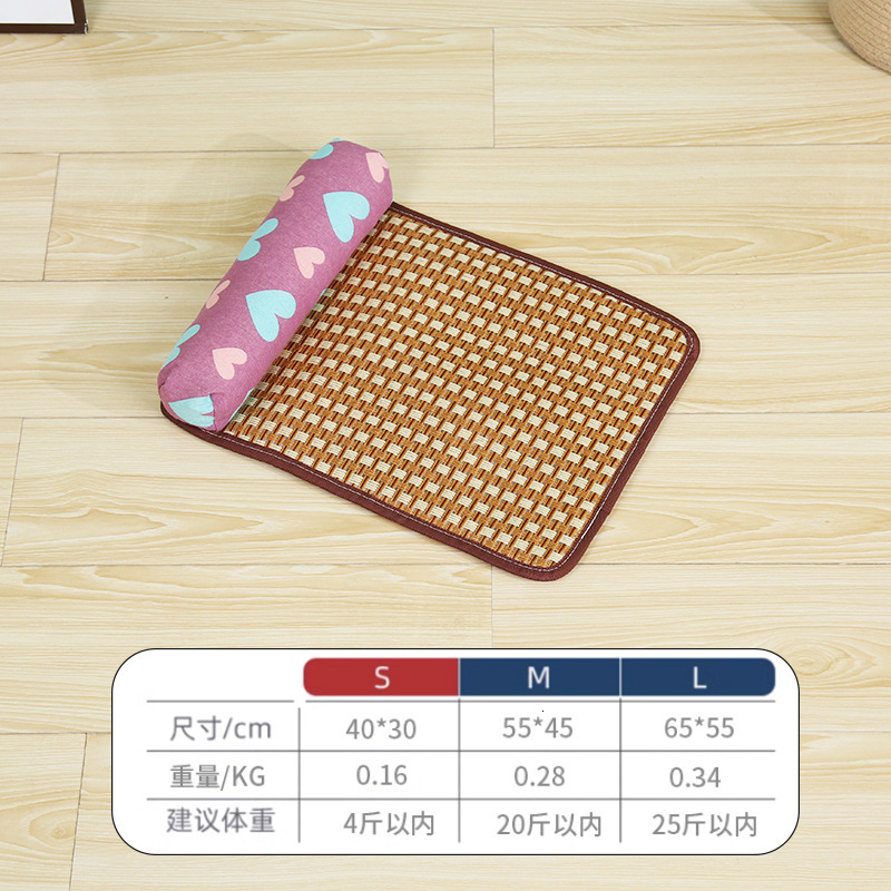 Dog cooling mat, summer sleeping mat, dog mat for sleeping, anti tear bite all season universal dog bed, pet cat floor mat
