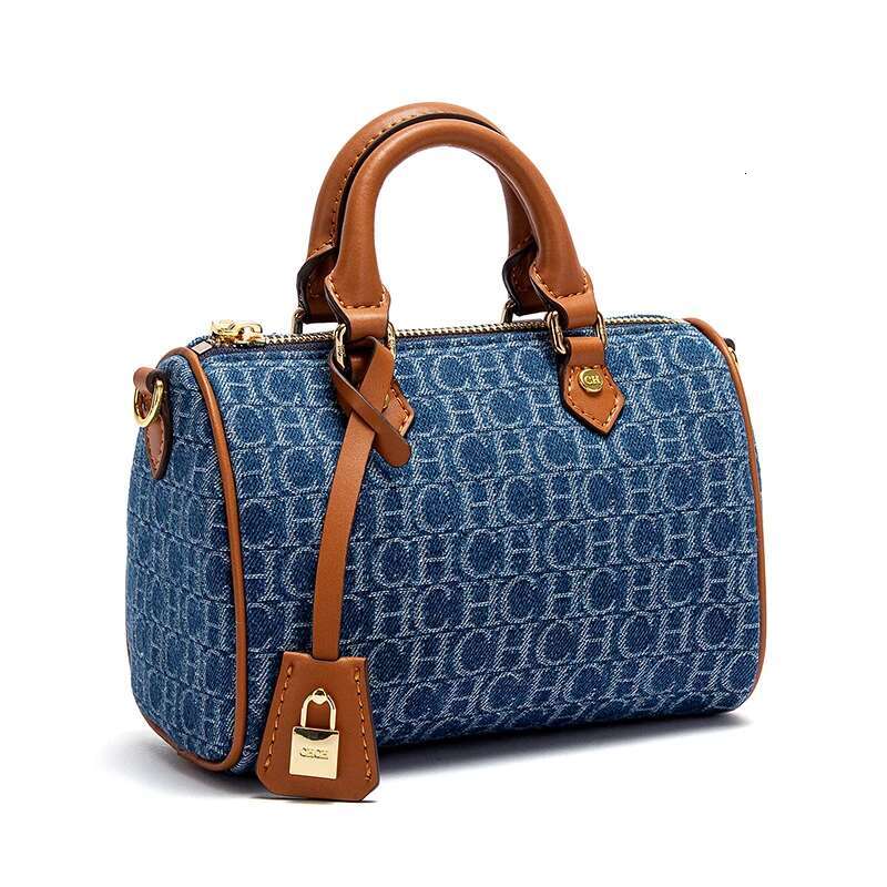 Shoulder Bag 2025 New Cowboy Splicing Pillow Bag, Casual Party Women's Handbag