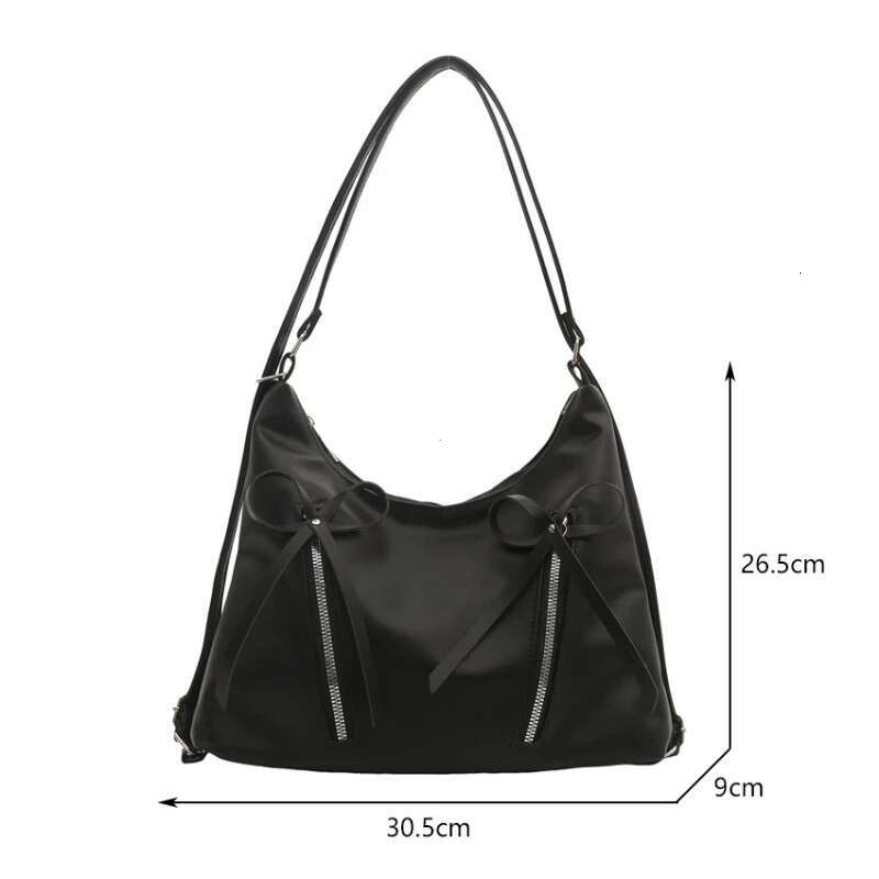 Sier Small Bow Pu Leather Shoulder Bags for Women 2025 Summer Designer Fashion Handbags and Purses Trend Crossbody Bag