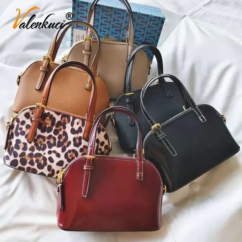 Top-Handle Leather Women Designer Crossbody Bags With Box