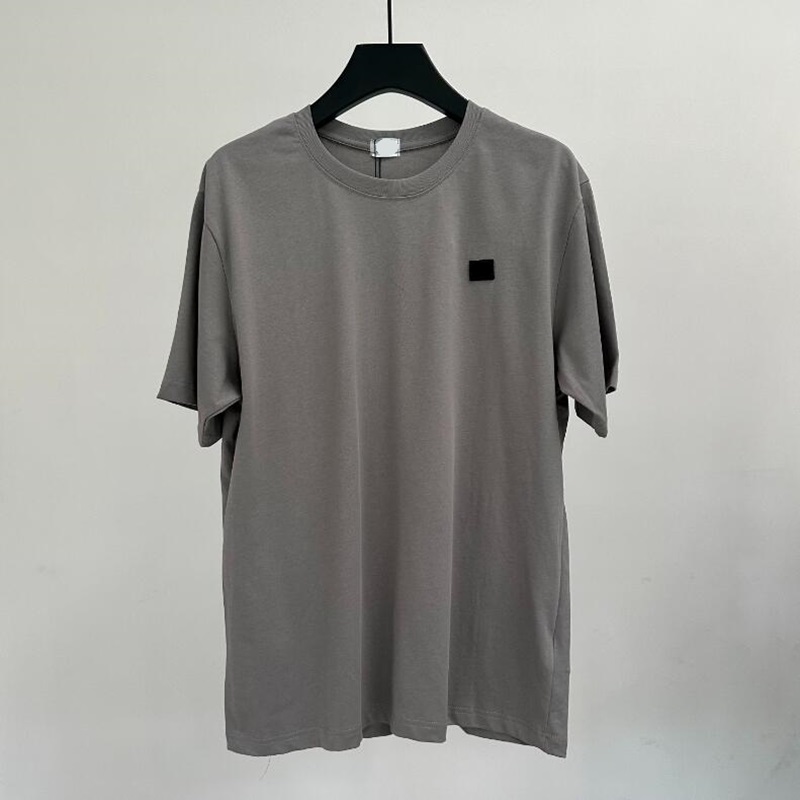 Classic letter embroidery t-shirts casual cotton men t shirts outdoor loose men tees size M-XXL