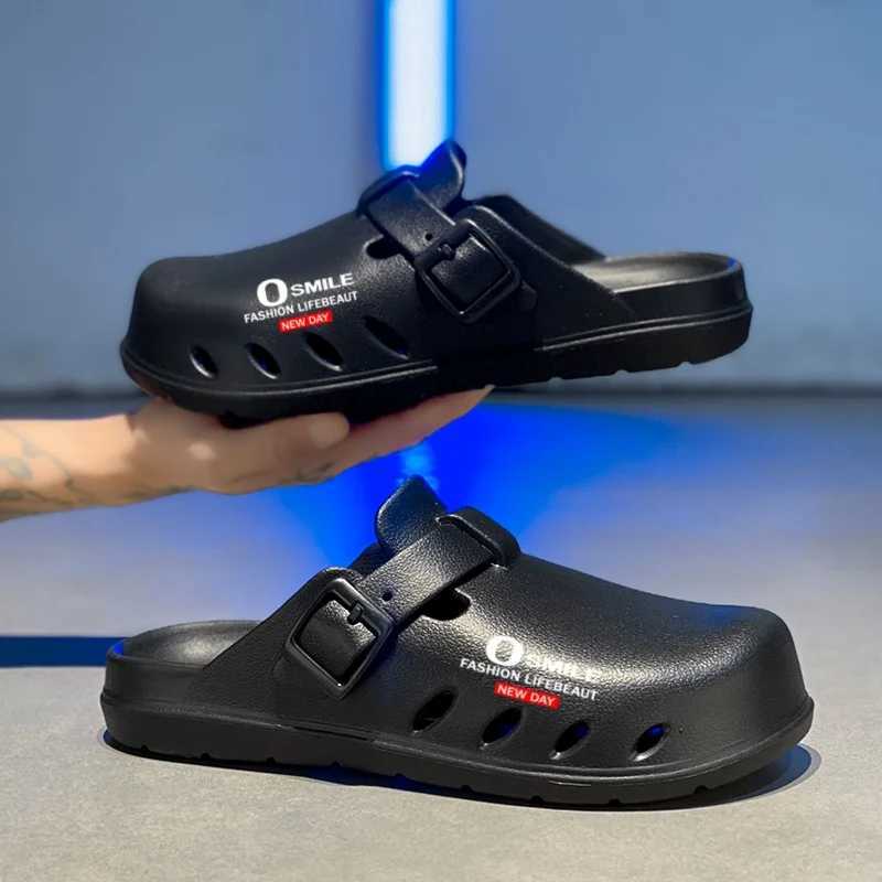 Mens shoes summer Boken slider mens shoes outdoor home sandals high-quality mens shoes cork sliderXJ250326