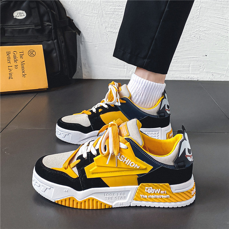2025S New Trend Designer Spring New Breathable Board Men S Versatile Sports And Casual Thick Sole Dad Trendy Shoes