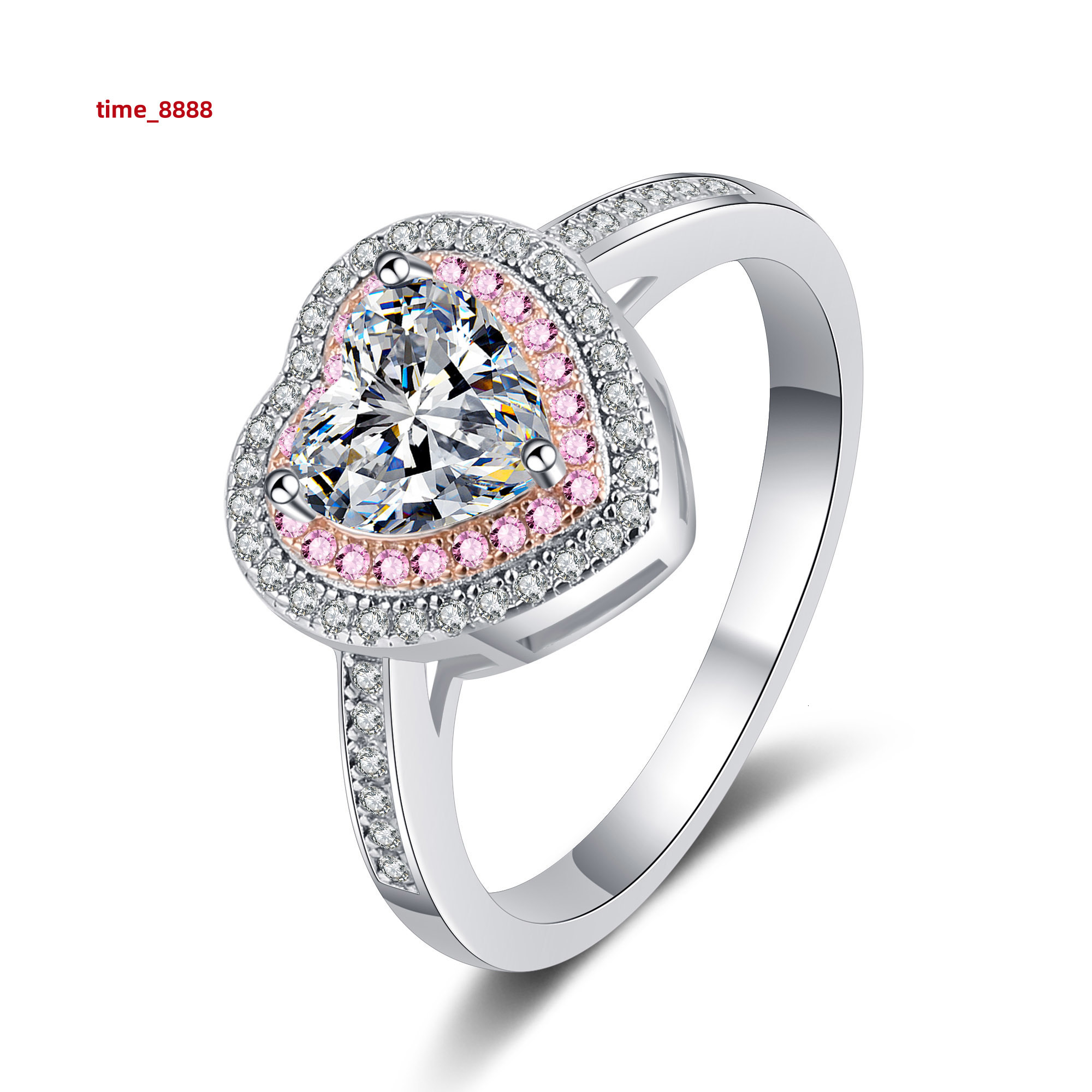 925 Sterling Silver Moissanite Ring Wedding Anniversary Ring Fashionable Silver Plated Fine Jewelry for Womens Engagement Party