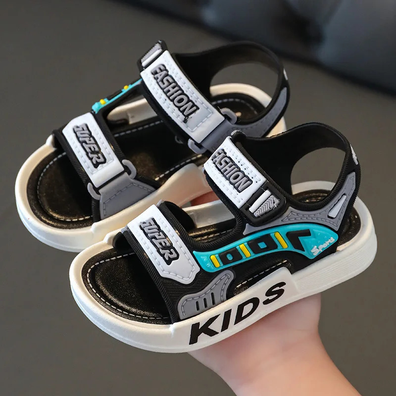 Breathable Sport Sandals Summer Sandals for Boys Casual Beach Shoe Comfortable Soft Sole Kids Shoes Fashion Non-slip Sandalias 250326