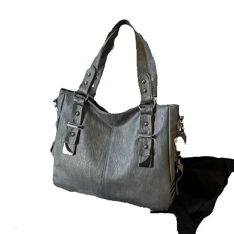 2024 New Fashionable Single Shoulder Crossbody Bag Women Large Capacity Casual Handbag Work Commutings Leather Bag Female Sac