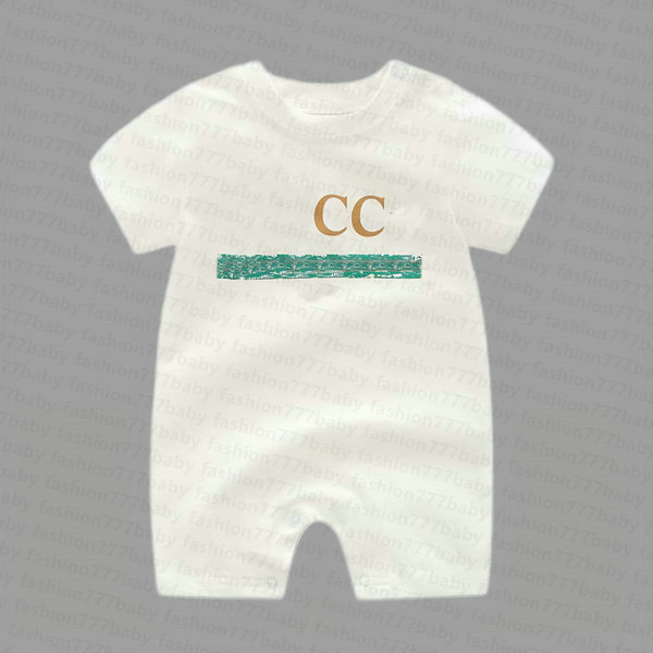 baby boy girl Rompers kids summer high quality short-sleeved cotton clothes 1-2 years old newborn kids Designer Jumpsuits