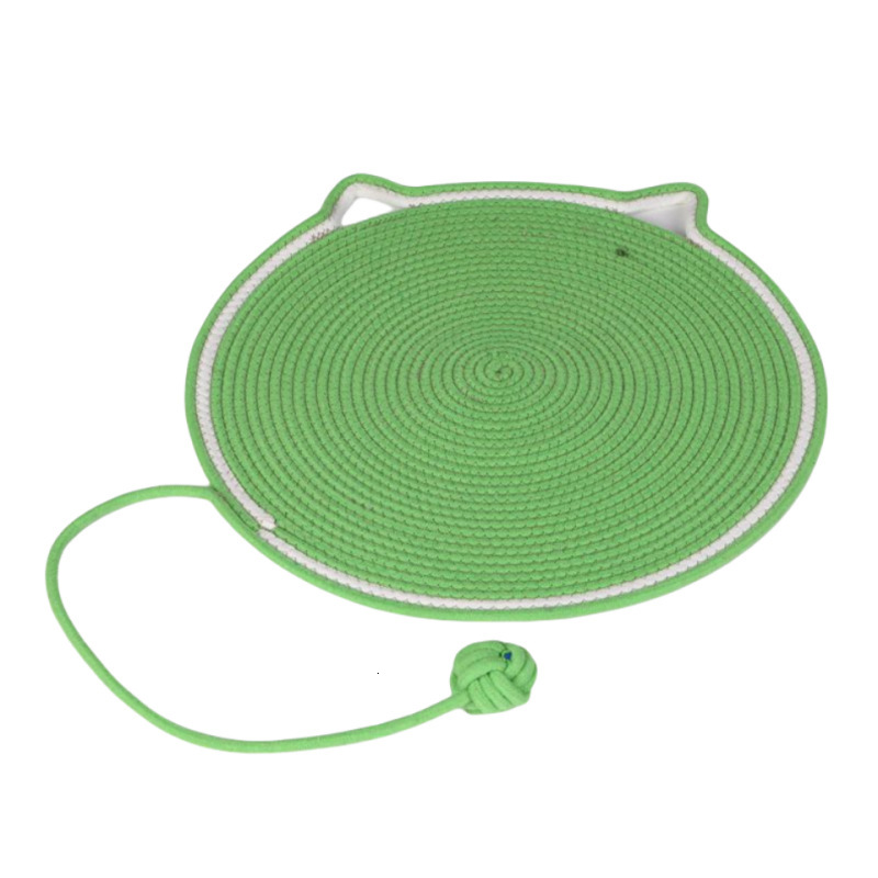 cat scratch pad woven cotton and linen open type paw grinding cat scratch board all season universal sleeping pad self feeding and bite resistant pet 