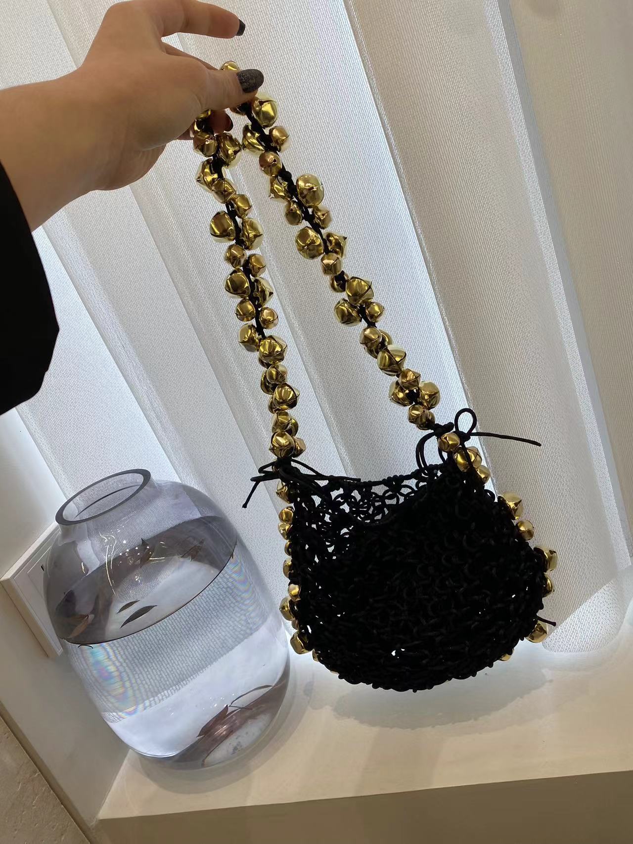 2025 Spring/Summer New Dark Niche Versatile Bell Single Shoulder Handbag, Women's Bag, Small Japanese And Korean Trendy Cloth Bag