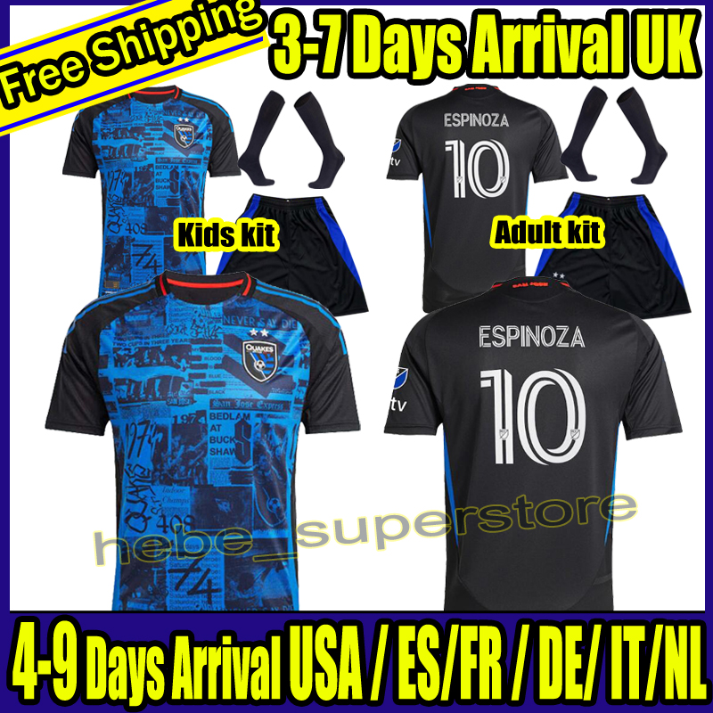 25 26 San Jose Earthquakes soccer jerseys 2025 2026 football shirts home away top thailand quality uniform adult men Kids kit United States league