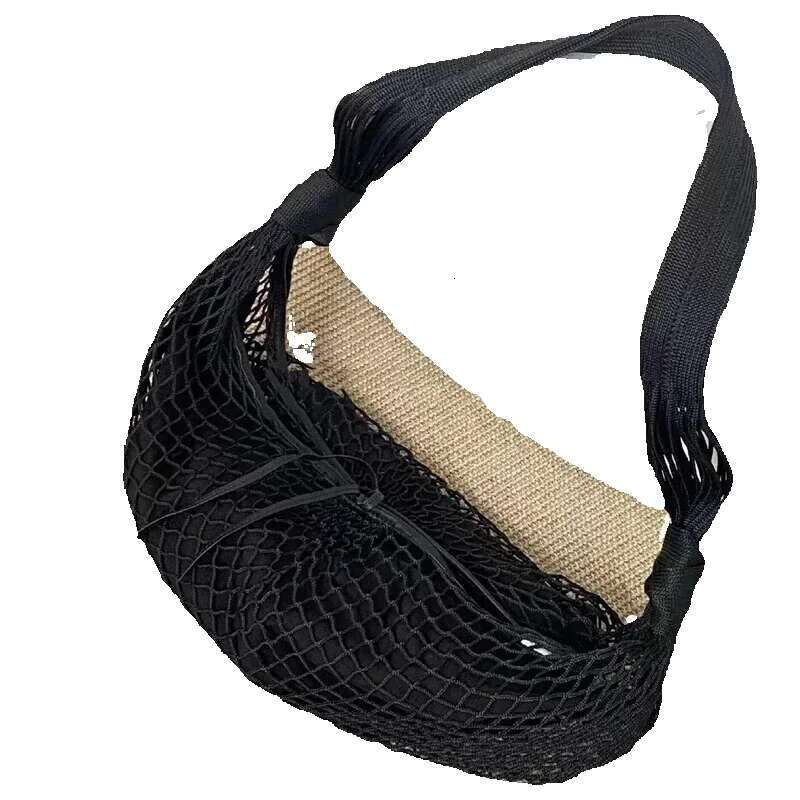 Lem Fortune Croissant Filt Bags For Women Designer Handbags Purses 2024 New In Mesh Hollow With Inner Pocket Shoulder
