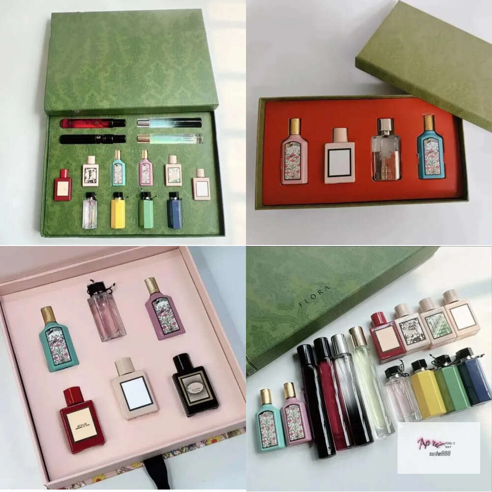 Femmes RA Perfume Set Lady Fragrance Edt Parfum 14pcs mariage Souveniour de longue date Wer Spray Cologne Livraison rapide de haute qualité 4pcs