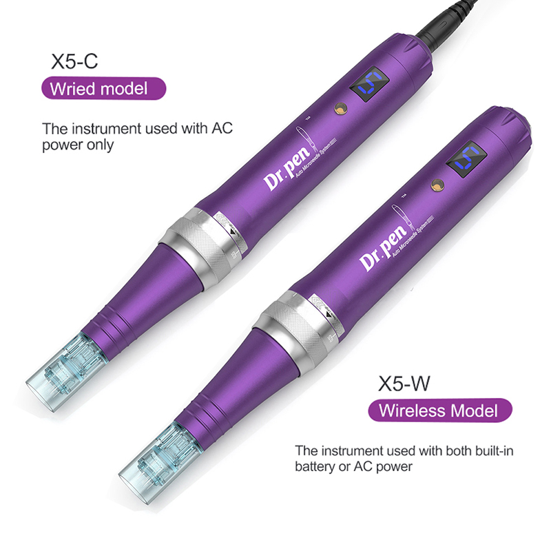 Dr pen Ultima X5 Electric Derma Microneedling Pen MTS Skin Care Professional Mesotherapy Facial Tools Beauty Machine Auto Needle Rolling System Dermap