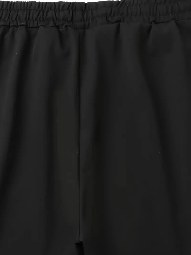 Mens sportswear jogging pants mens casual fashionable colored zipper pockets drawstring sports leggings 250326