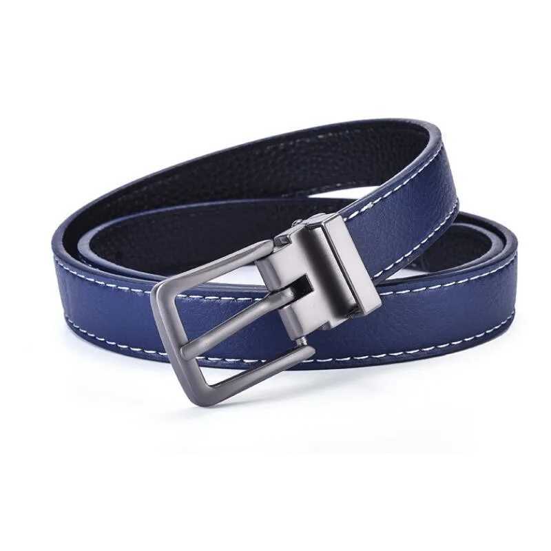 New fashionable childrens belt design with alloy pin buckle for boys and girls childrens casual belt jeans adjustable mens belt W250326