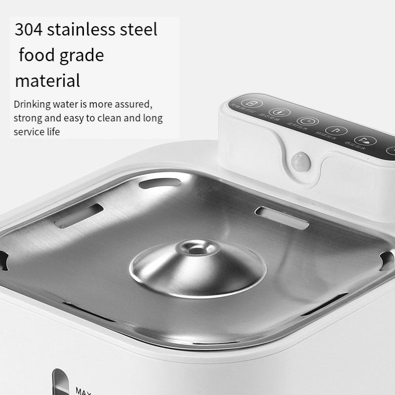 New wireless intelligent pet water dispenser with automatic circulation and flow filtration for cats and dogs