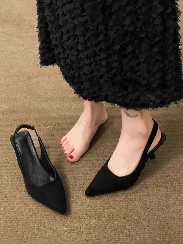 Cusp high-heeled shoes Wan shoes heeled sandals shoes wan Wens sandals Fine and fine Z250326
