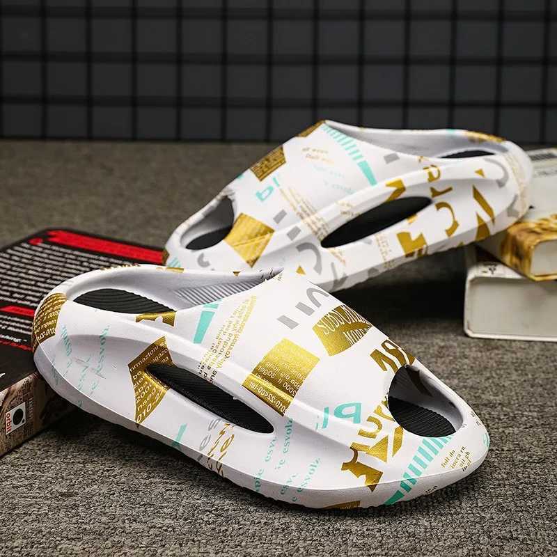 New summer mens slippers Fi N-Slip ultra soft EVA beach couple Cocut shoes thick sole outdoor wear sports sandalsXJ250326