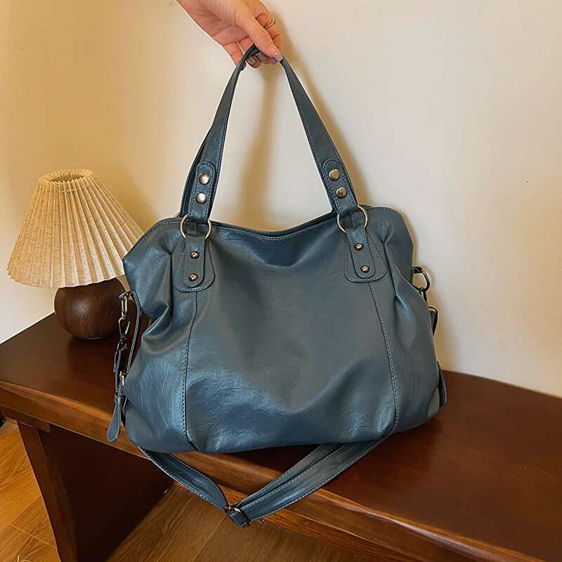 High Quality Soft Leather Shoulder Crossbody Bags For Women Large Capacity Bag Brand Designer Casual Handbag Sac A Main