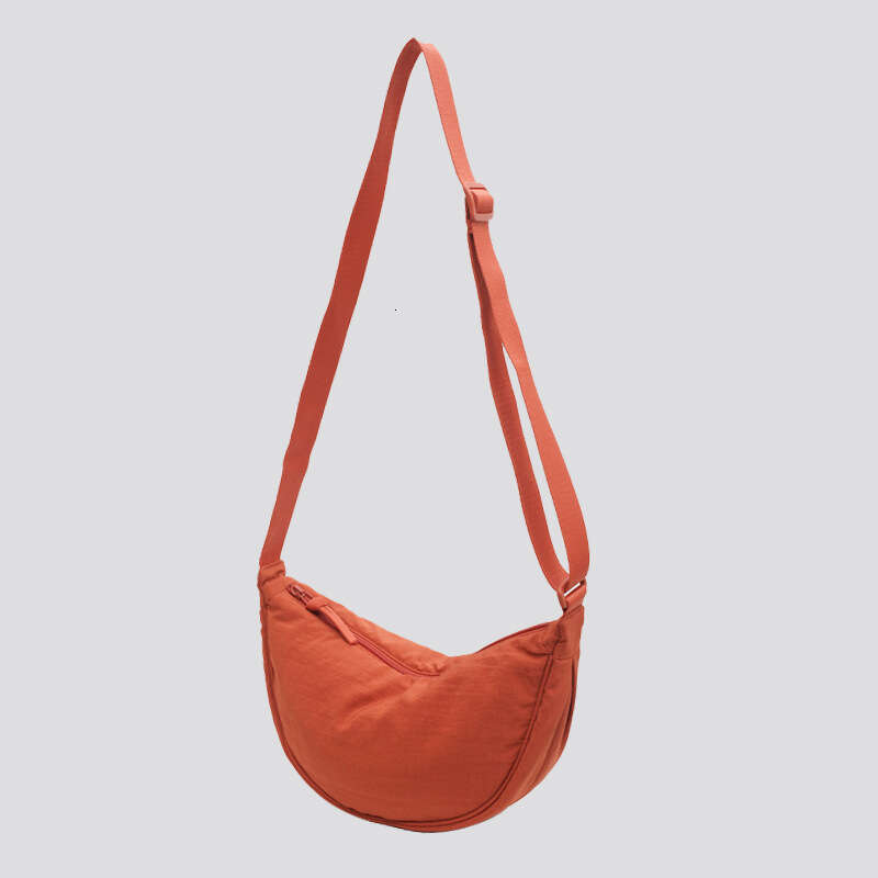 Simple and lightweight small crossbody nylon dumpling women's versatile single shoulder bag, waterproof cloth bag 461053