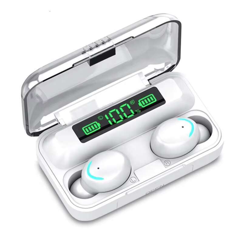 Verified commercial F9-5 V5.3 TWS earplugs, LED displays, power banks, headphones, microphones, wireless headphones F9-5C