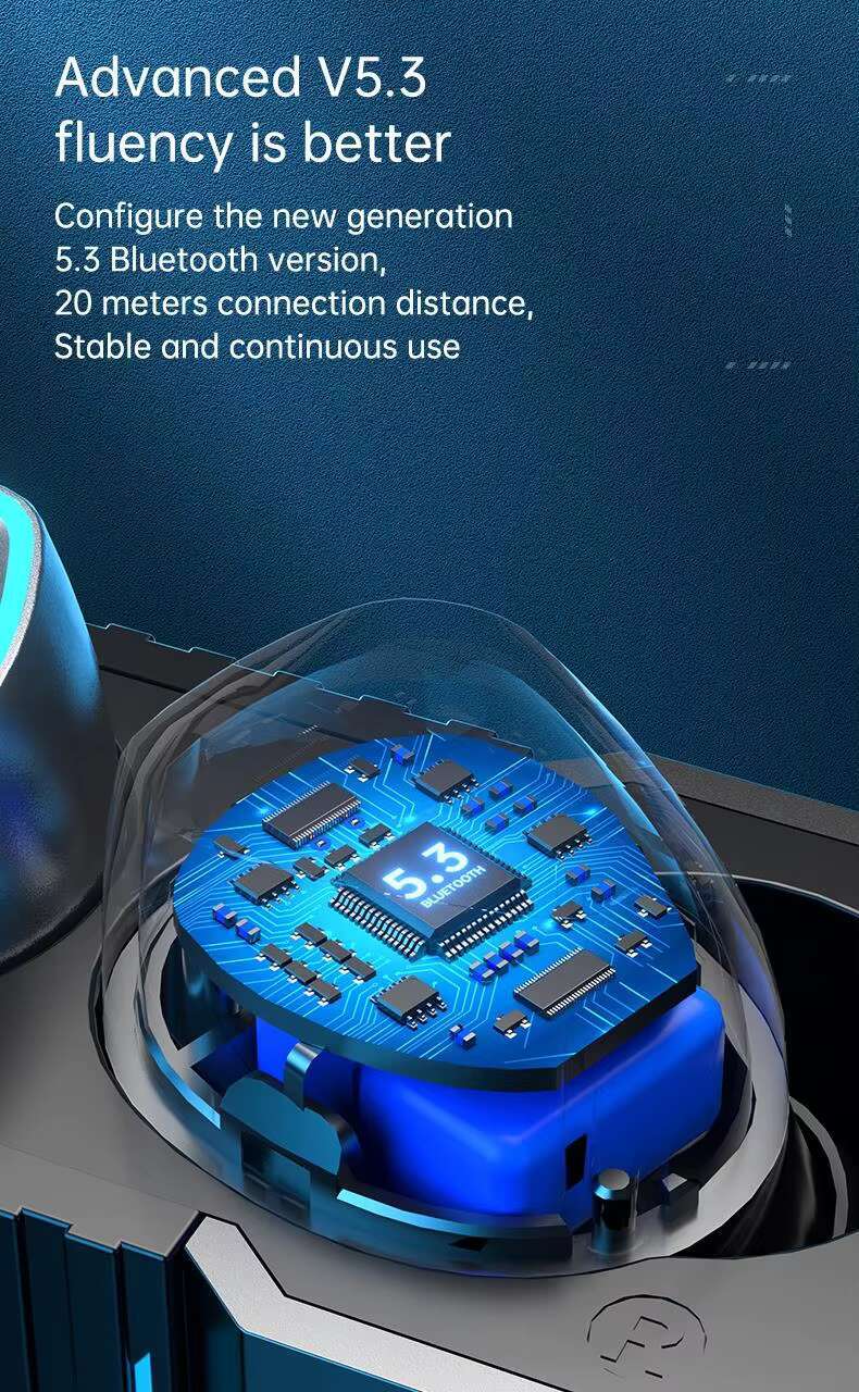 M45 wireless Bluetooth TWS gaming low latency in ear noise cancelg touch controlled earphones