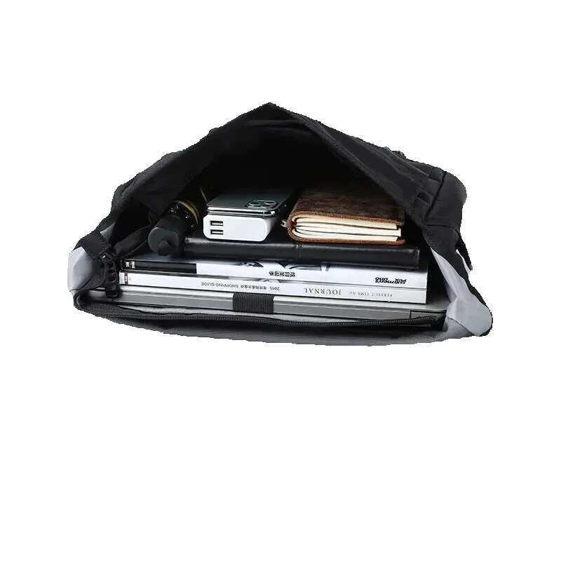 Messenger For Men Waterproof Large Crossbody Shoulder Men's Hip Hop Street Cycg Travel Multilayer Antitheft Design Bags