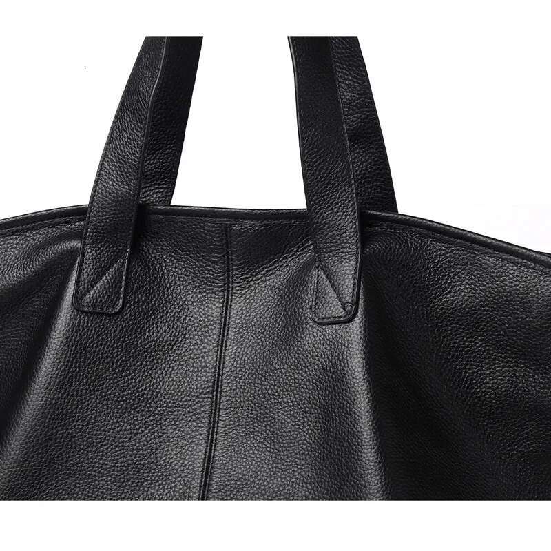 Classic Real Leather Women Tote Large Capacity Handbag Designer Purse Daily Use Big Shoulder Bag A4 Laptop Shopping Commute Bags
