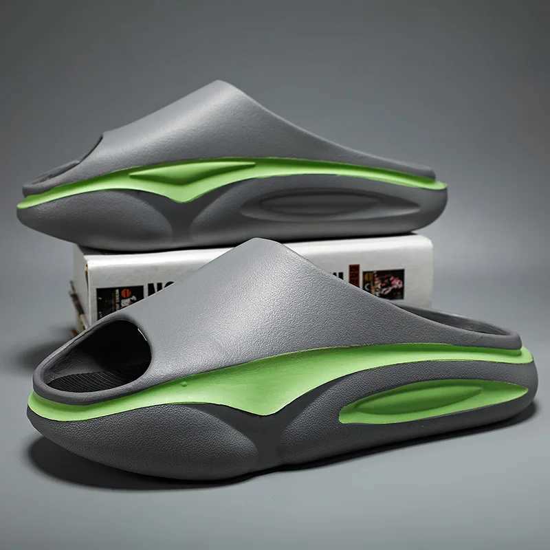 Slippers For Men Indoor Outdoor Mans Casual Shoes Trendy All-mah Platform Lightweight Anti-slip Mens Slipper New Young FiXJ250326