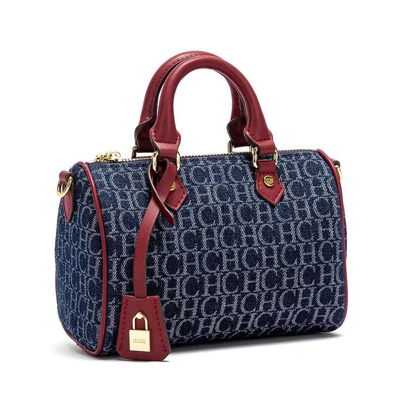 Shoulder Bag 2025 New Cowboy Splicing Pillow Bag, Casual Party Women's Handbag