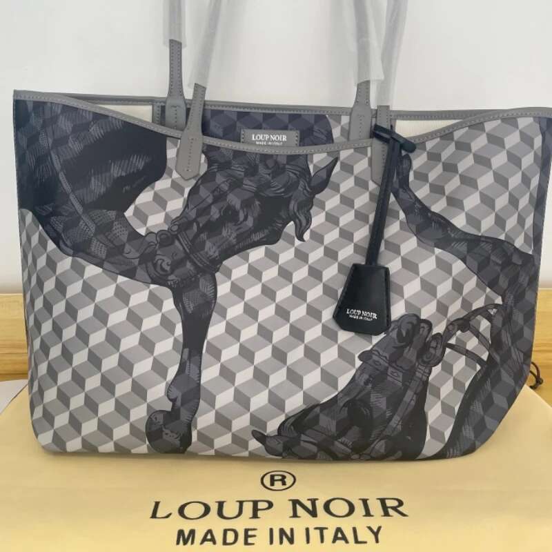 New Tote For Famous Brands High Quality Casual Totes Large Capacity Shoulder Women Bags LOUP NOIR Bag