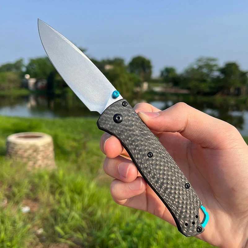 BM Bugout 535 EDC Blade CPM-S90V Steel Blade Outdoor Tactical Hunting Military Camping Practical EDC Pocket Folding KnifeXJ250326