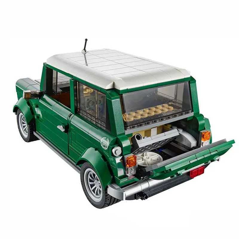 1077 pieces of mini Cooper car building blocks for boys birthdays Christmas girls toys compatible with 10242 21002XJ250326