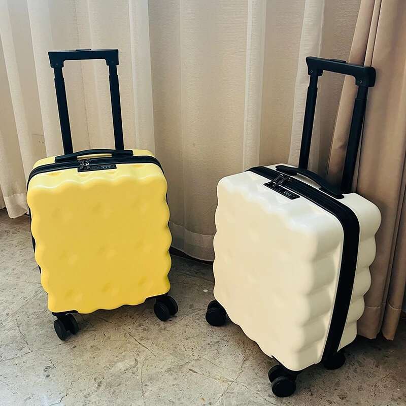 Cute Rolg Lage Travel Suitcase Fashion Small Model Boarding Trunk Large Capacity Suitcases Silent Universal Wheel Box