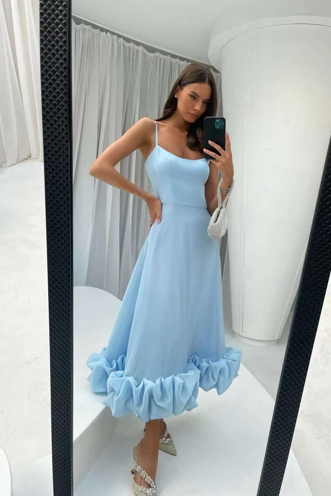 Fashion Suspender Large Swing Three-Dimensional Wer A-E Skirt