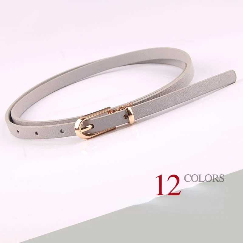 Womens thin belt new fashion decoration dress sweater with solid Pu leather jeans womens waist belt W250326