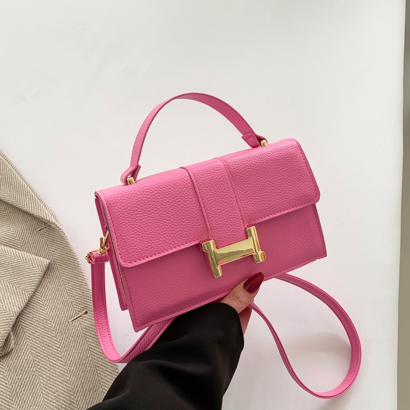 New texture crossbody bag Popular texture women's bag retro armpit small square bag beautiful casual shoulder bag
