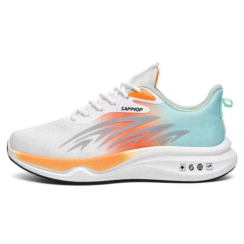 2025 Sports shoes mens summer new mesh shock-absorbing tra light breathable casual shoes student shoes running shoesC250325