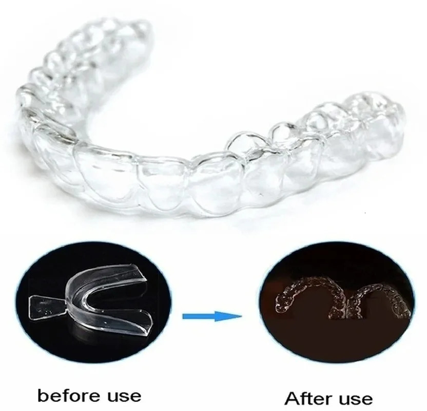 24pc EVA Tooth Guard Night Tray used for sanding teeth whitening and boxing protection 250326