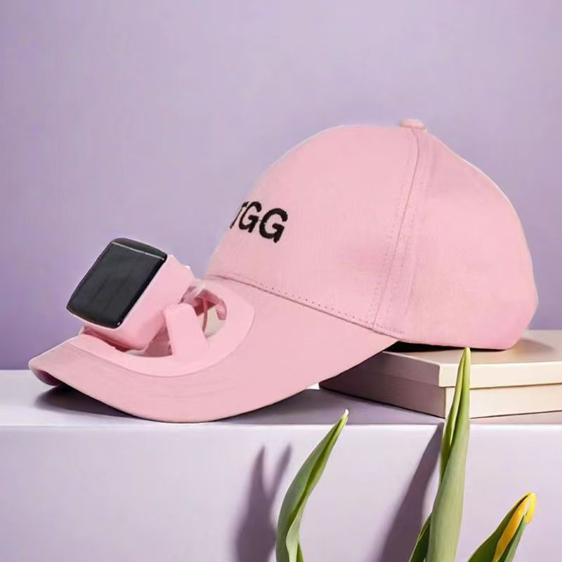 Solar Fan Cap Hats Ball Caps Fashion Accessories Solar Energy Power Sun Protection High Quality Summer Sunhat Unisex Fans