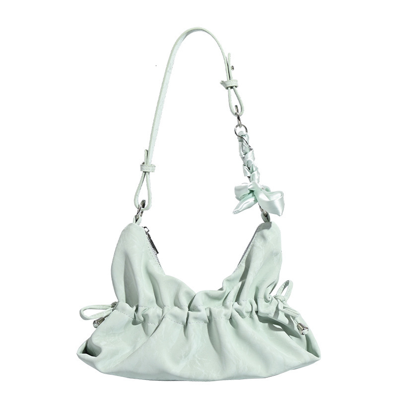 Wrinkly Cloud Armpit Bag Female 2025 Spring New French High-grade Hand Bill Shoulder Bag