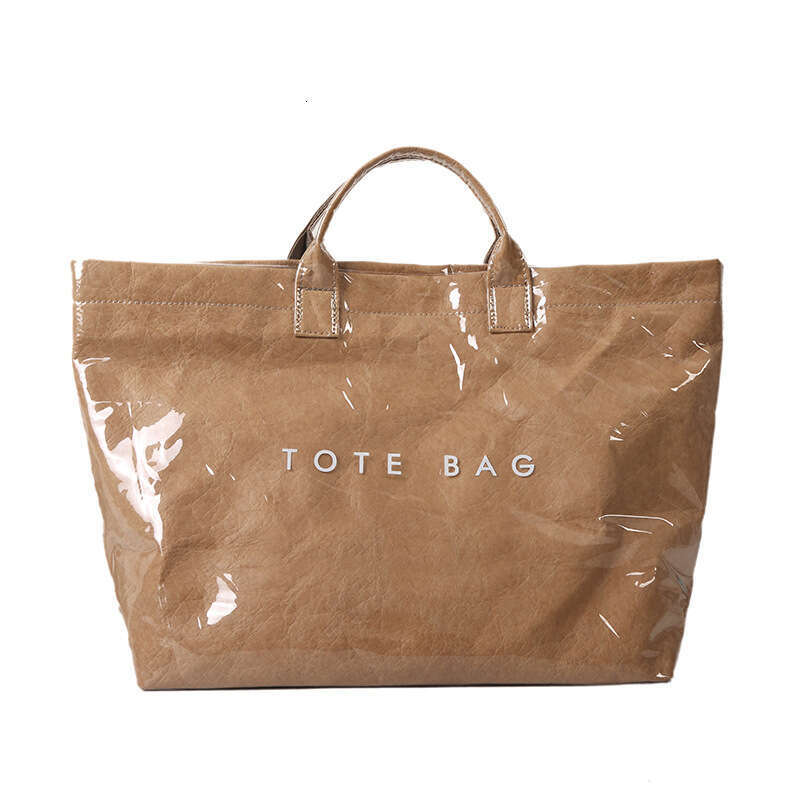 This year's popular DuPont paper tote 2025 new spring fashion large capacity handbag casual shopping women's bag